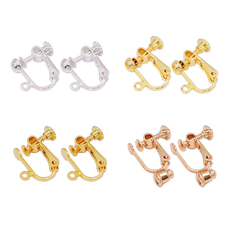 饰品配件纯铜18k包金保色耳环