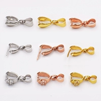 925 Серебряная серебряная тыква Семена Dested Jade Pegasus зажимает Jade Duck Dusher DIY Изумрудное хрустальное ожерелье.