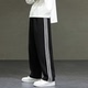 宽松直筒裤 加绒运动裤 男长裤 高品质裤 大码 休闲卫裤 束脚薄款 子男士