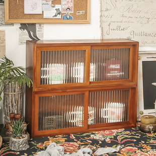 杯子收纳置物架防尘茶杯架子茶具收纳架柜子护肤品收纳盒子首饰盒