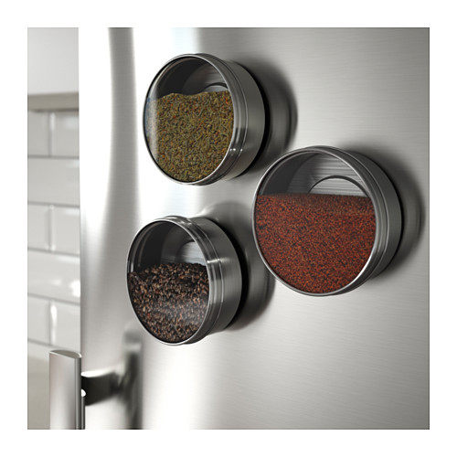 宜家格兰代盛具磁铁简约收纳盒