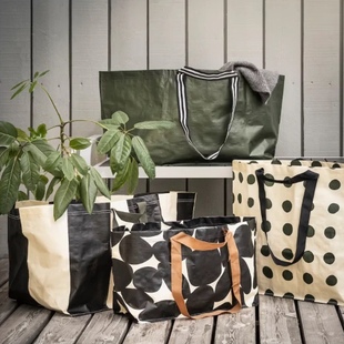 宜家塞克夏劳 手提袋 购物袋搬家袋子搬运打包袋可折叠环保袋