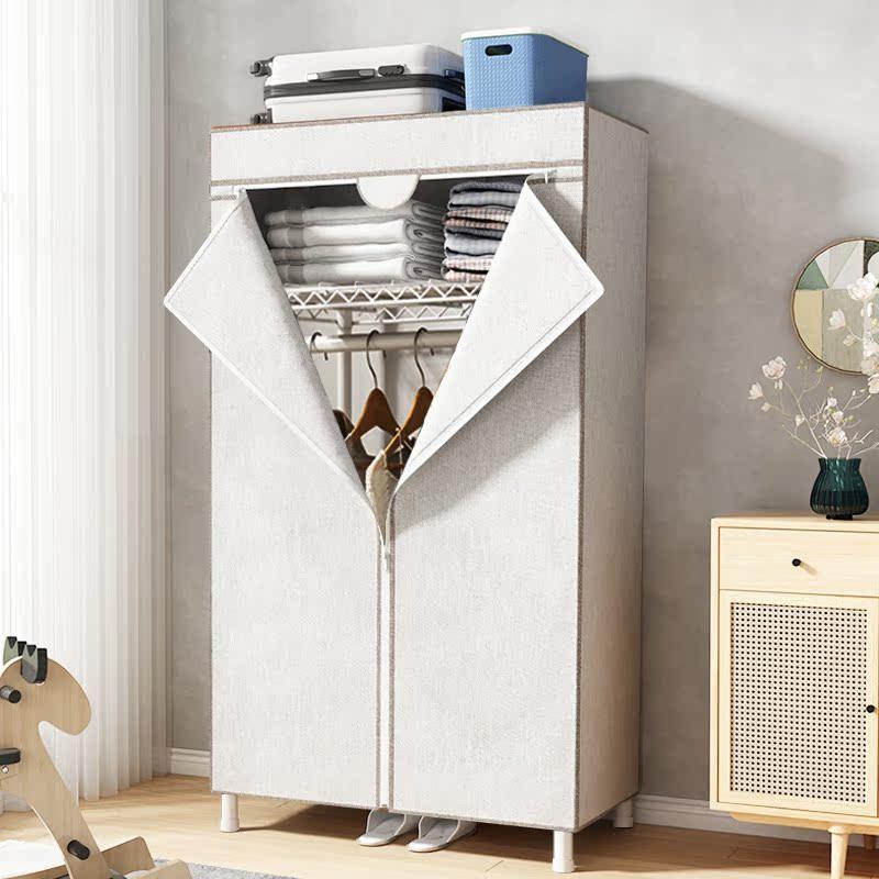 单人布衣柜小出租屋小户型租房专用衣柜租房单门2025新款布艺,住宅家具,独立衣柜,淘宝优惠券,粉丝福利购,淘宝优惠卷