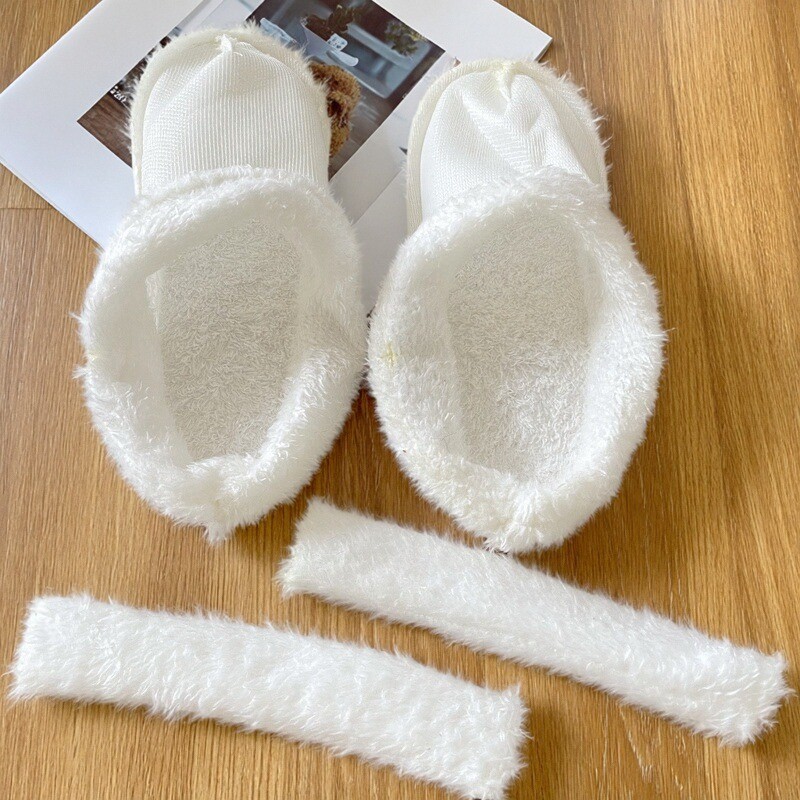 洞洞鞋加厚保暖精致锁温洞洞鞋毛绒内胆冬季可拆卸毛绒内胆后跟带