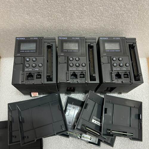 议价KV-1000 PLC工控主机 可编程自动化控制模块维修