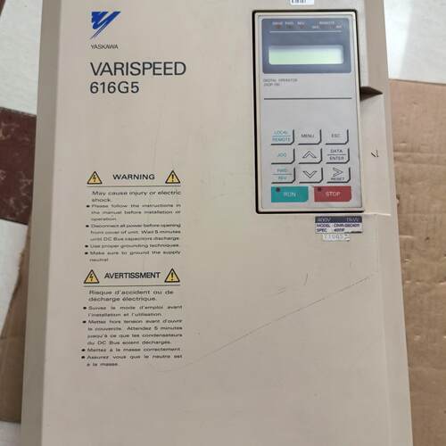 议价CIMR-G5C4011 变频器 安川616G5 400V 11kW 工控设备维修