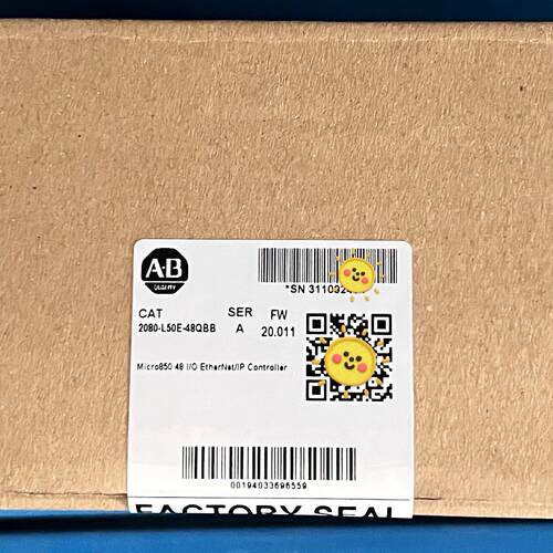 议价2080-L50E-48QBB AB 48 I/O EtherNet/IP工控控制器维修