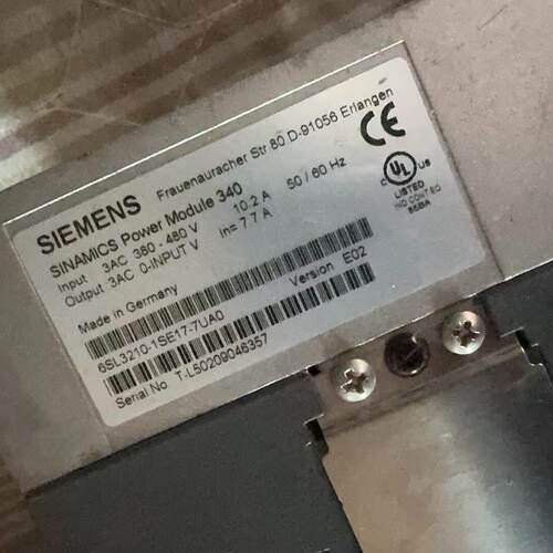 议价6SL3210-1SE17-7UA0 PM340功率模块 工控自动化驱动模块维修