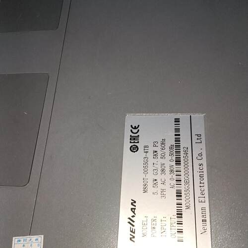 议价M880T-0055G3-4TB 若依曼变频器 5.5KW 三相380V调速维修