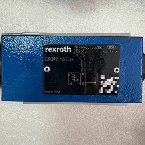 议价ZDR6DP2-4X/75YM R900483786 力士乐减压阀 液压工控配件维修