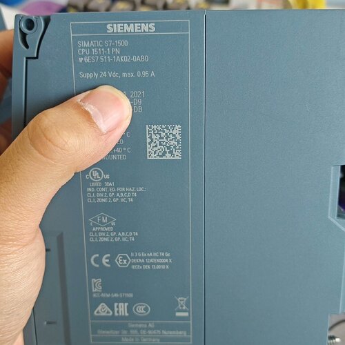 议价6es7511-1ak02-0ab0 CPU 1511-1PN S7-1500 工控模块维修