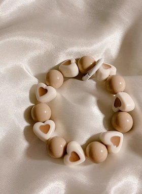 手机链条串珠 DIY韩风ins少女手机链条可爱挂件手链