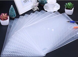 得力5501文件袋5502试卷袋塑料按扣袋透明资料袋档案袋10个装包邮