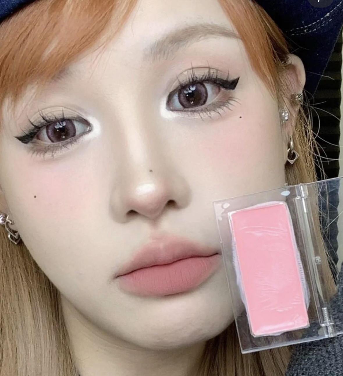 小猴子推荐2022新款bbia downy cheek单色腮红膏#01奶粉色紫 滋润
