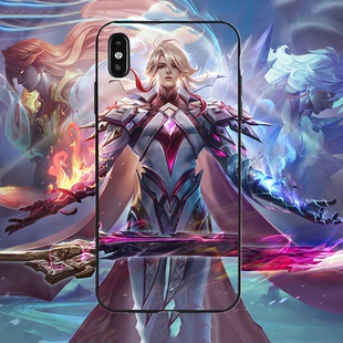 王者荣耀山海之灵李信炽霜斩曜仓雷引瑶碧波行适用苹果14华为OPPO小米11VIVO手机壳马可波罗玄木吟小乔琳琅生
