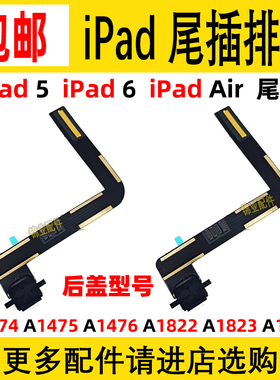 适用 iPad 5 6 Air 2017 2018 A1474 A1475 A1476 A1823尾插排线