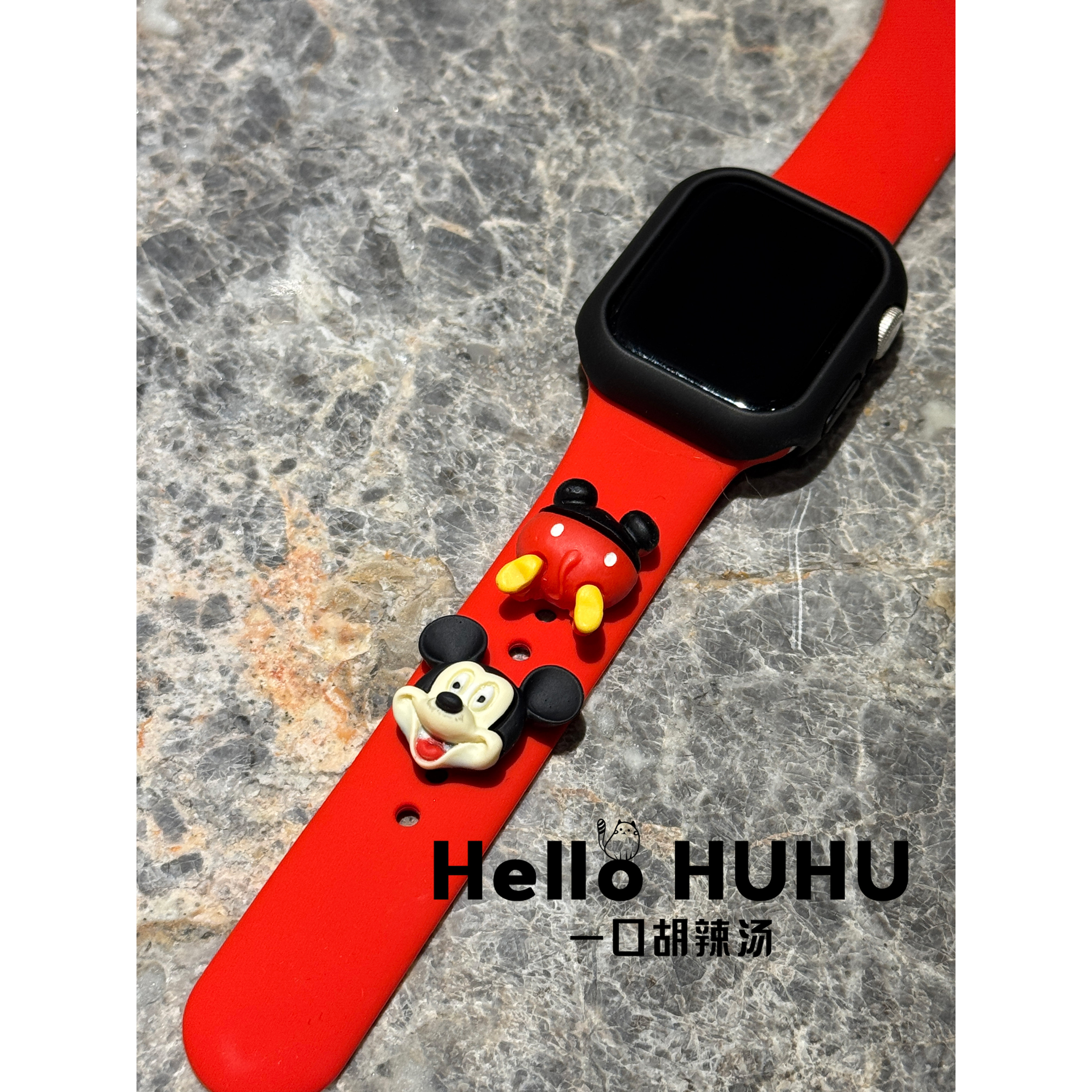 米奇米妮扭扭PPiwatchs9s10表带