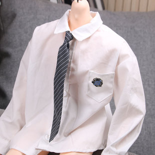 BJD3分4分娃娃衣服西西里8bjd阿巳 70uf id75大衬衫长袖衬衫打底