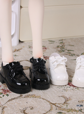 bjd娃鞋子4分厚底方糕鞋大3四五六分SOOM CD21/4猫可可乐福皮鞋