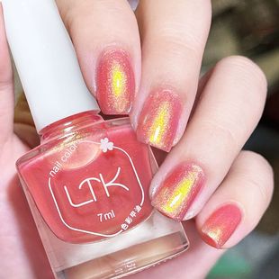 指甲油免烤金粉世家亮闪闪网红流行不可剥不掉色显白持久微胶跳搭