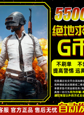 PUBGG币CDK兑换码绝地求生金币吃鸡G游戏币皮肤点卷官方充值激活