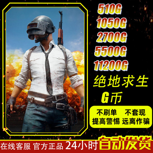 PUBGG币CDK绝地求生兑换码游戏币