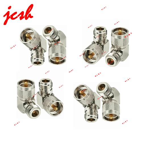 UHF-JW/N-K PL259公转N母 90度直角弯式射频RF转接头适配器连接器