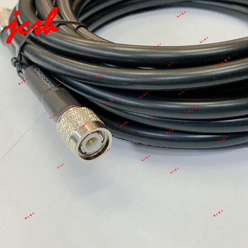 TNC-J公头转TNC-J公头 RG6 50-5DFB 7mm粗射频RF定制连接线