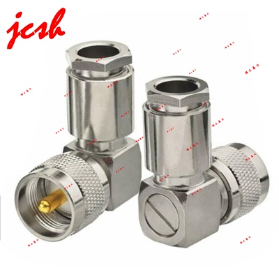 PL259 UHF直角90度公装接五件套接7D-FB RG213 214 LMR400 8X 8U