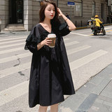 2021夏新款精致大翻领连衣裙020-119-P95K148，女装连衣裙，叁秋一裳
