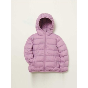 胖东来山姆宽松女童轻薄羽绒服新款童装冬装薄款连帽外套90绒