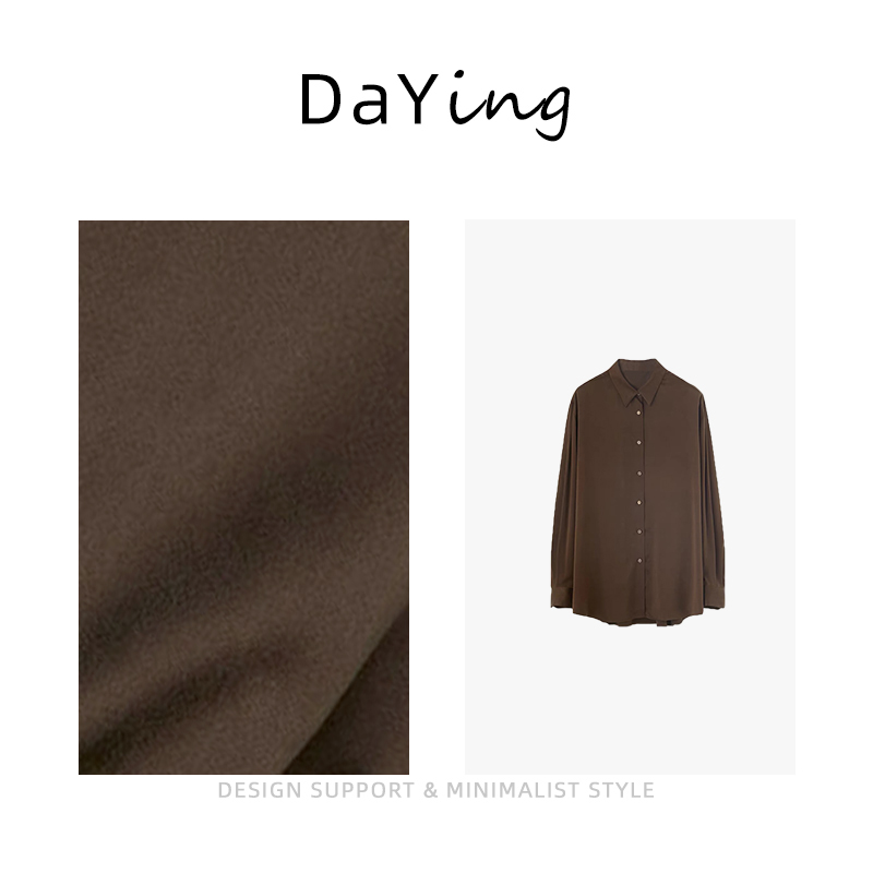 极简经典廓形衬衫休闲通勤上衣