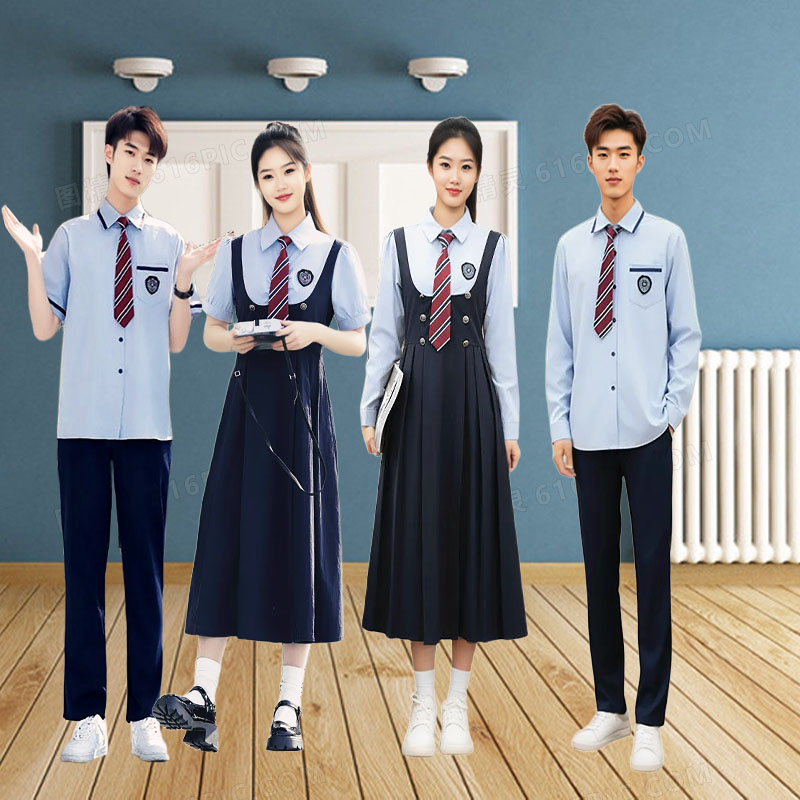 班服合唱诗歌朗诵学院风