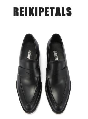 【5折】REIKIPETALS设计师鞋履  经典牛皮杏仁鞋头女士乐福鞋