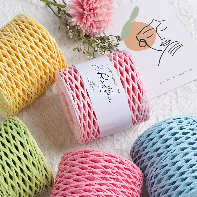 拉菲草线编织线手工diy