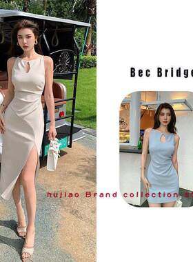煳椒 Bec Bridge 肯豆同款打底收腰显瘦气质包臀吊带洋装
