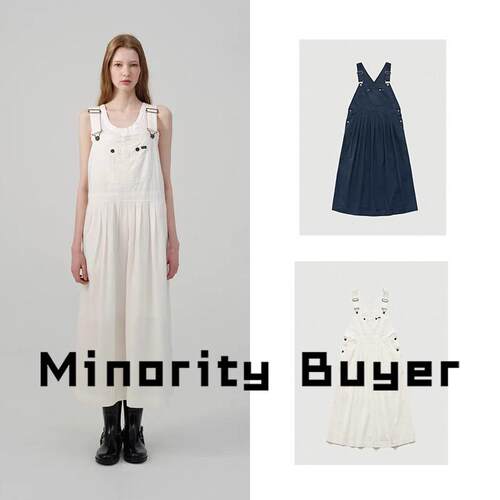 现货 买手店 The barnnet 八奶秋季新款宽松百搭中长版抱婴袋洋装