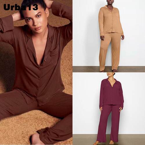 Urba13买手店正品SKIMS Soft lounge睡衣莫代尔jennie同款居家服