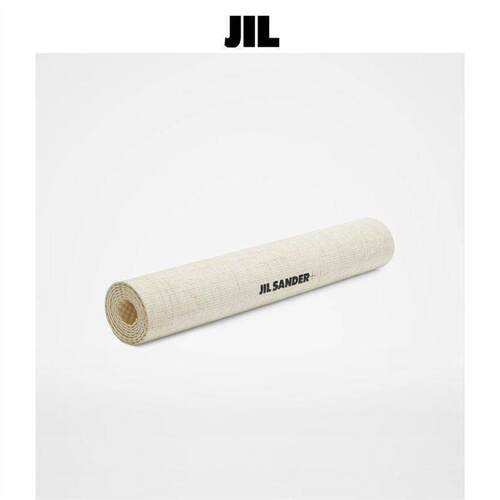 JIL 徽标印花天然橡胶黄麻女士运动瑜珈垫 JIL BASH