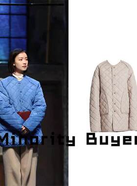 折价 韩国买手 TRUNK PROJECT 倪妮宽松单排扣大口袋棉服现货