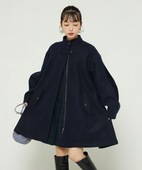 年会战袍 立领毛呢大衣外套 耗料3米多A字斗篷式 fre@ks 重磅推荐