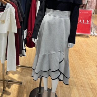 层叠不规则荷叶边 富家千金 花苞鱼尾摆半裙 Sw1ngle 浪漫荷叶边