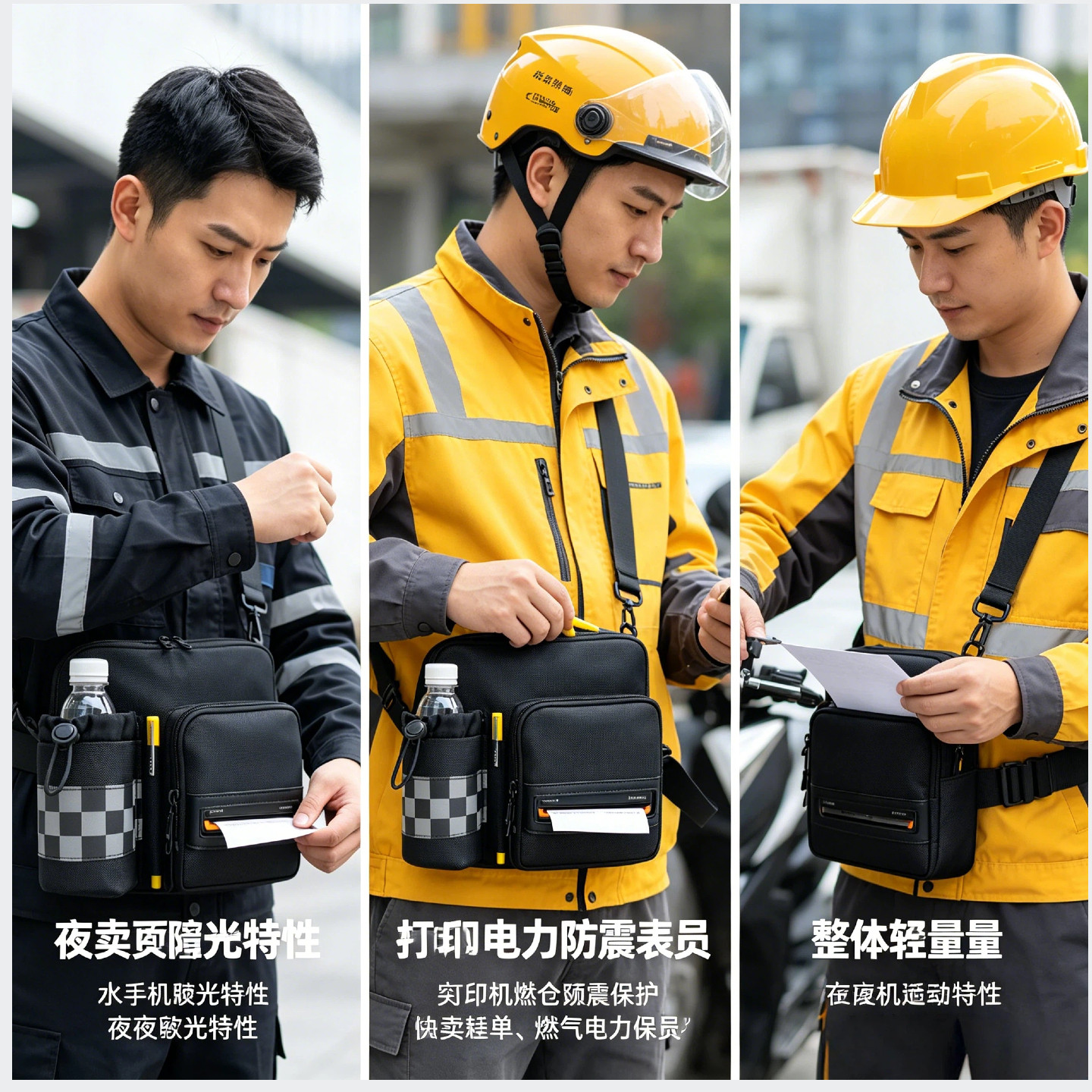 商超价签打印机套双仓设计实用看得见仓库盘点资产管理设备巡检包