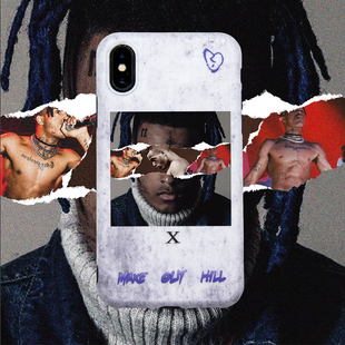 iPhone17promax全包硅胶软壳嘻哈说唱ip16适用于苹果手机壳 sideline原创XXXTENTACION