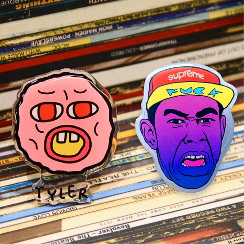 tyler the creator折叠伸缩气囊粘贴手机壳支架适用于苹果安卓