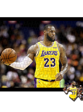 拼图300/500/1000片大型成年人制减压NBA篮球明星詹姆斯James