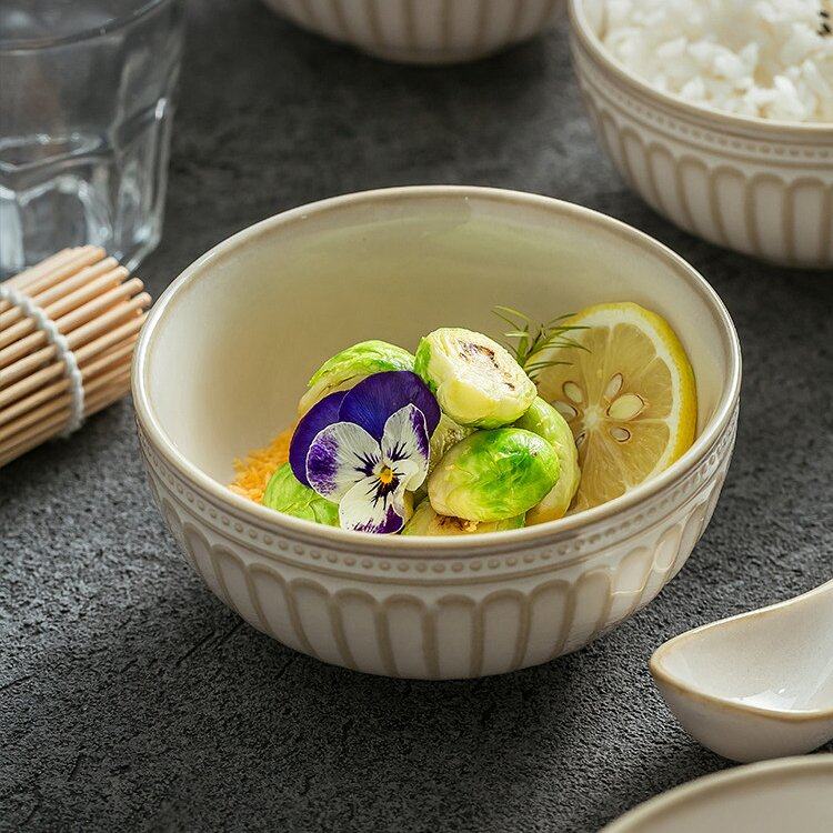 米饭碗陶瓷家用2025新款高级感轻奢小众釉下彩餐具高颜值吃饭的碗,餐饮具,碗,淘宝优惠券,粉丝福利购,淘宝优惠卷