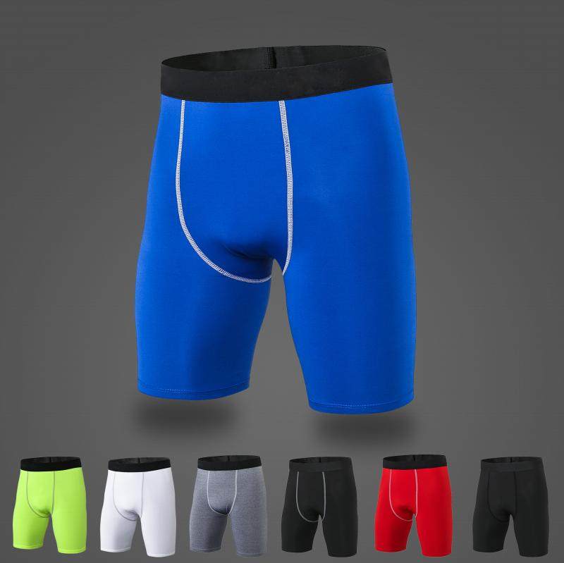 铲球裤男运动紧身打底短裤五分裤 健身跑步 高弹透气