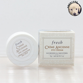 修女眼霜 国内柜台 fresh馥蕾诗古源修护滋养赋颜眼霜3g小样 淡纹