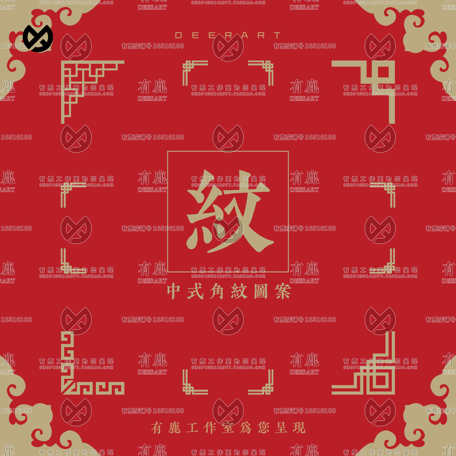 中式中国风传统古典东方边角边框图案纹样矢量eps素材装饰日式png